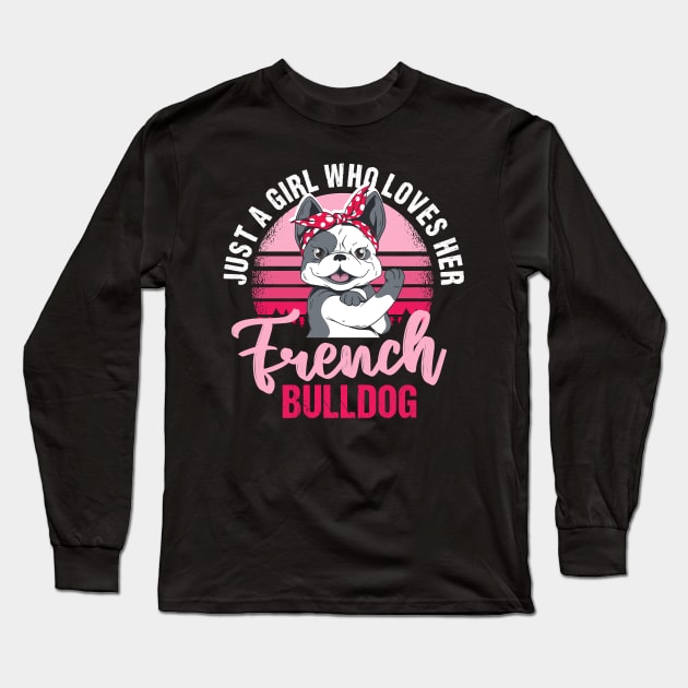 Dog Funny French Bulldog LoversDog Frenchie 130 paws Long Sleeve T-Shirt by Olegpavlovmmo